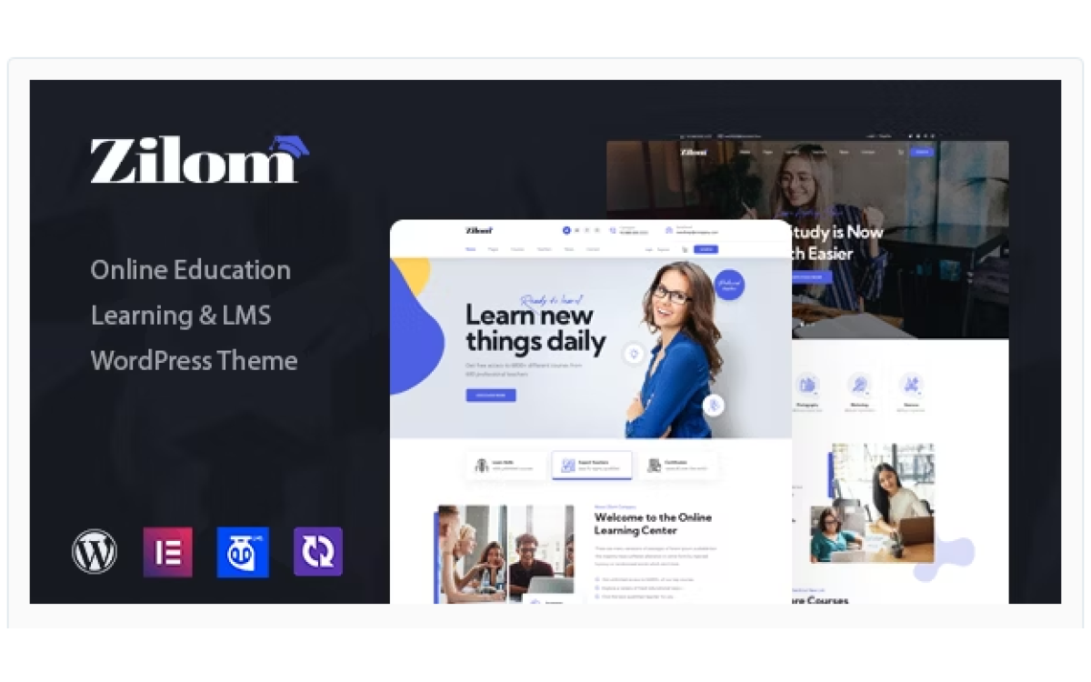 Zilom - тема WordPress для онлайн школ